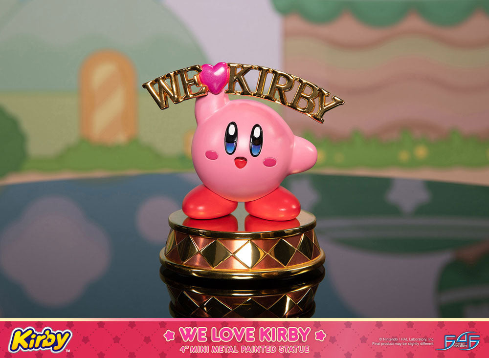 Kirby DieCast We Love Kirby Statue 10 cm