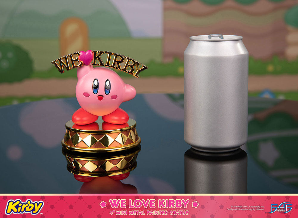 Statua pressofusa Kirby We Love Kirby 10 cm