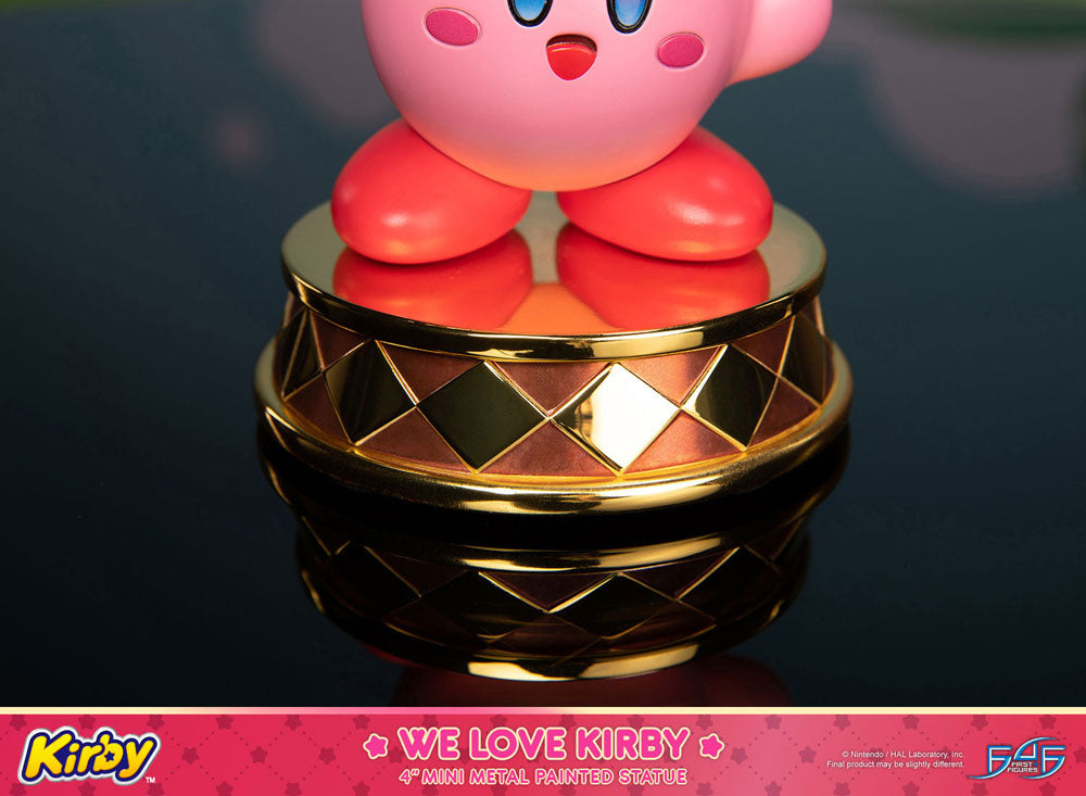 Statua pressofusa Kirby We Love Kirby 10 cm