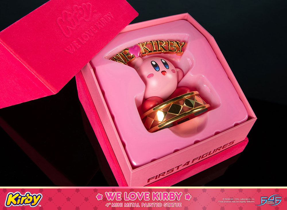 Statua pressofusa Kirby We Love Kirby 10 cm
