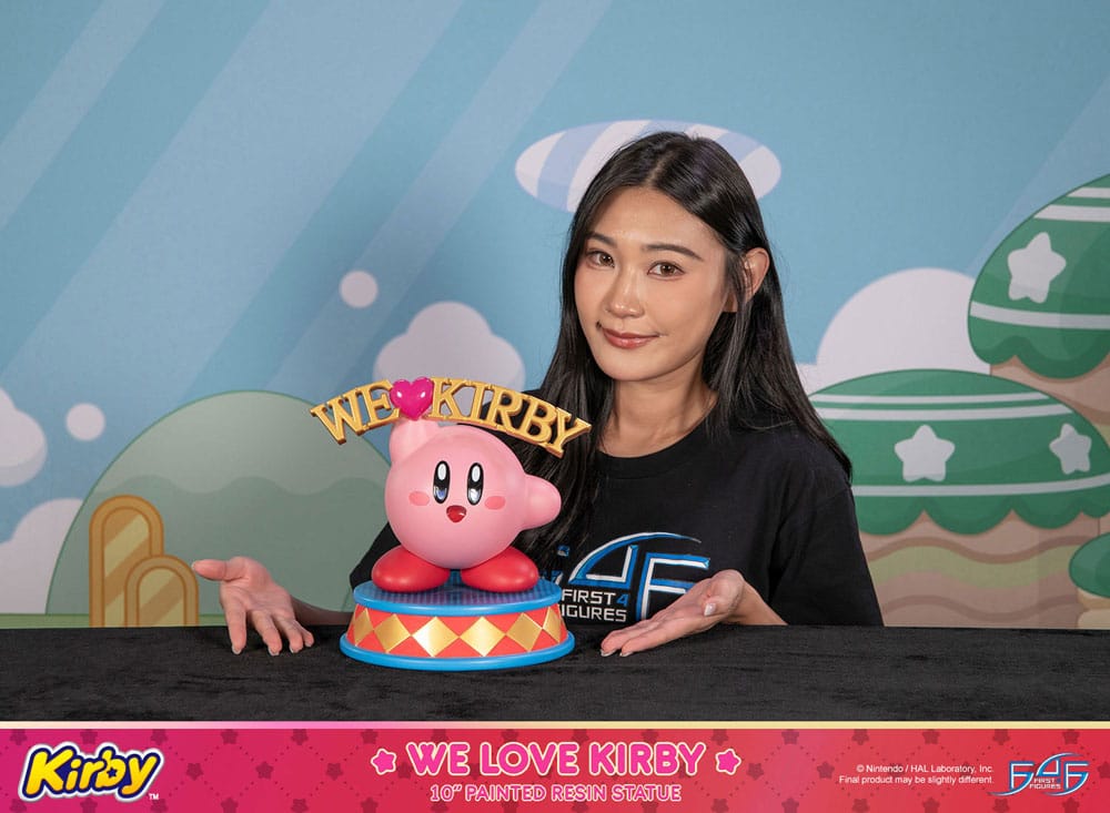 Kirby Statue We Love Kirby 24 cm