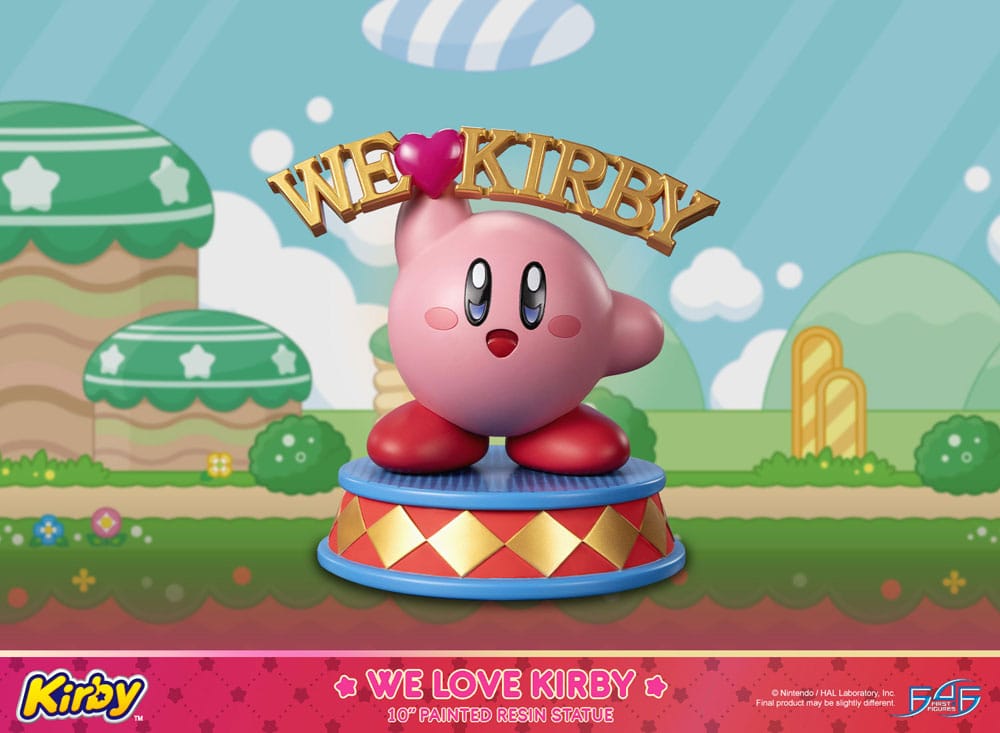 Kirby Statue We Love Kirby 24 cm