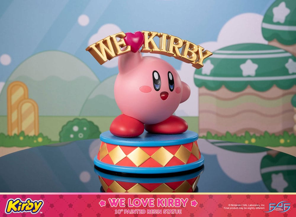 Kirby Statue We Love Kirby 24 cm