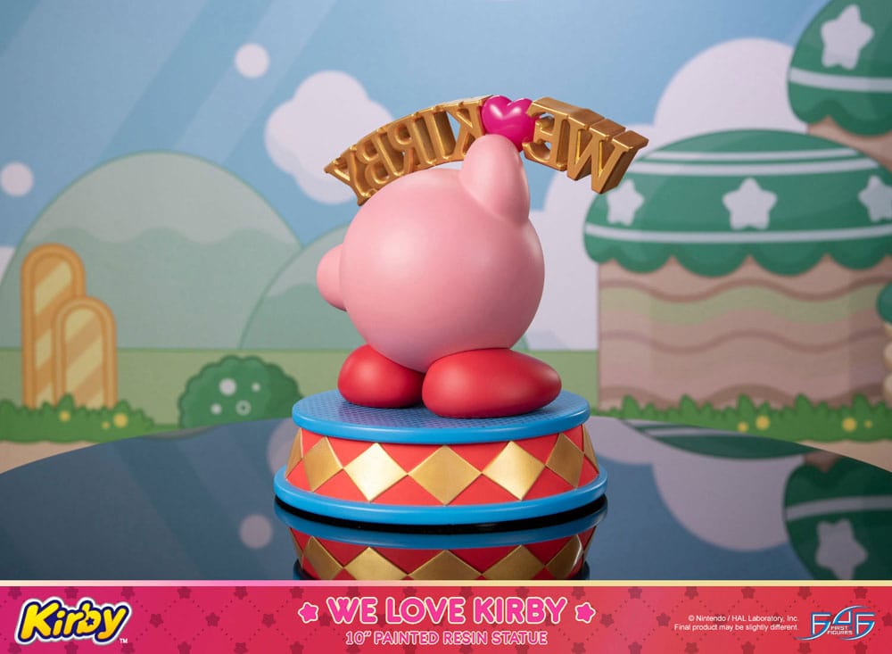 Kirby Statue We Love Kirby 24 cm