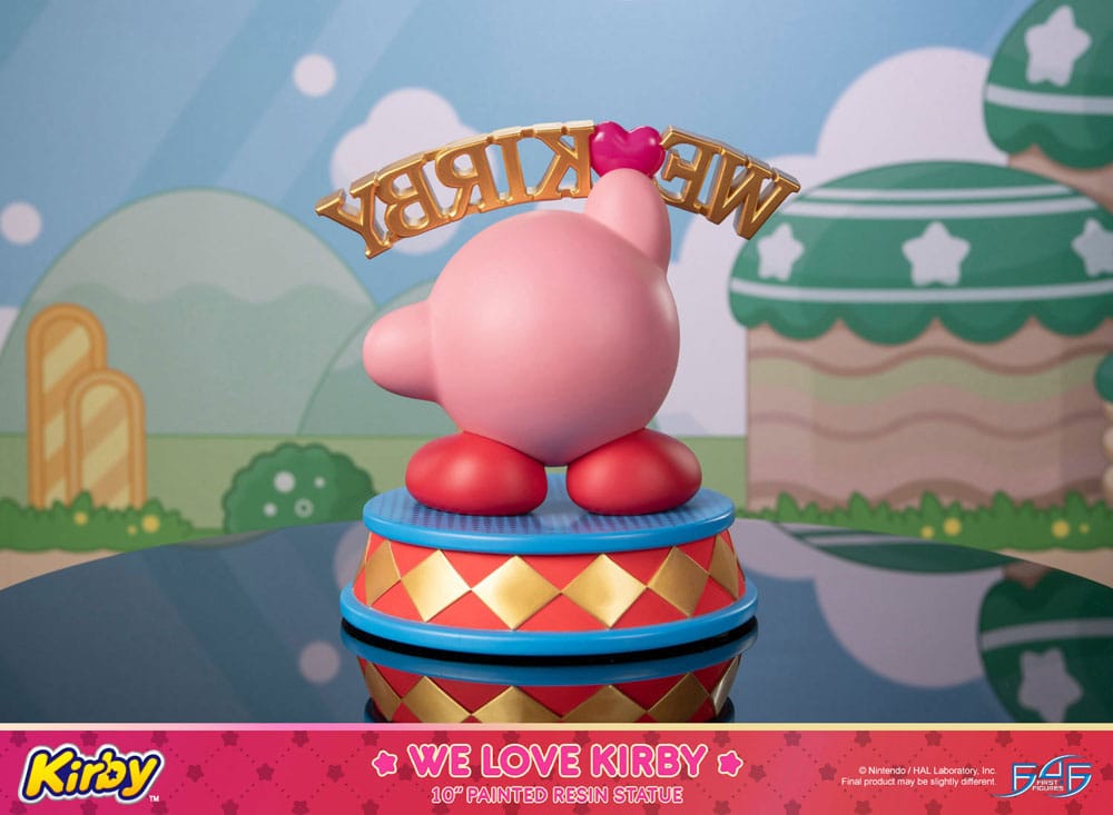 Kirby Statue We Love Kirby 24 cm