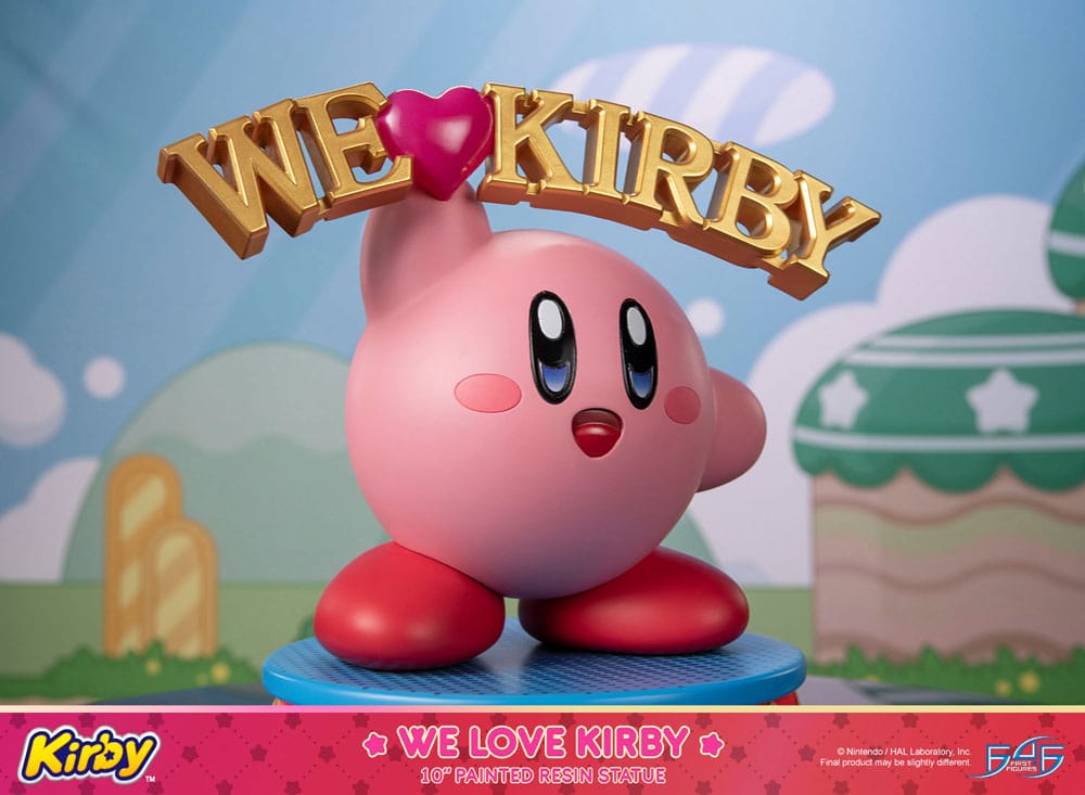 Kirby Statue We Love Kirby 24 cm