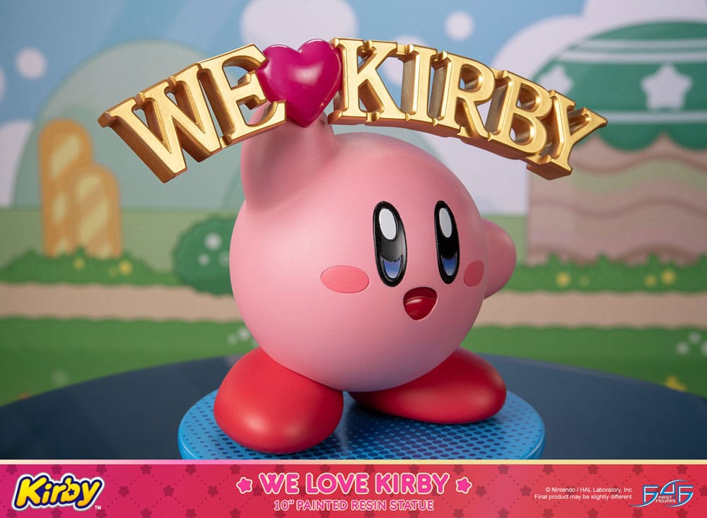 Kirby Statue We Love Kirby 24 cm