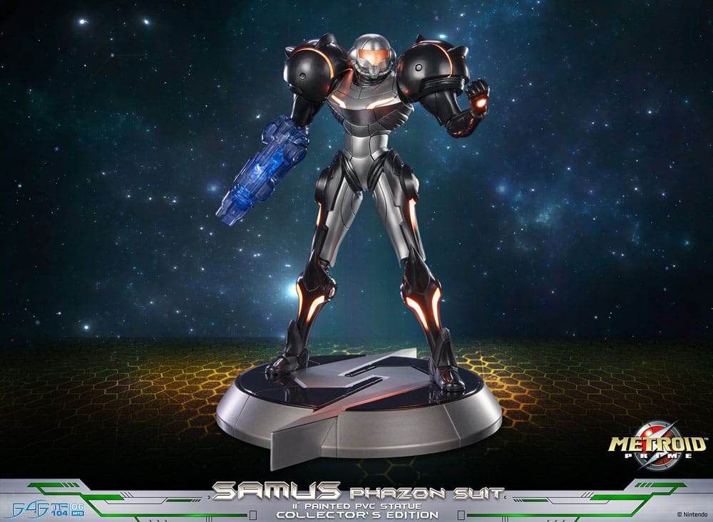 Metroid Prime PVC Statue Samus Phazon Suit Collector's Edition 28 cm