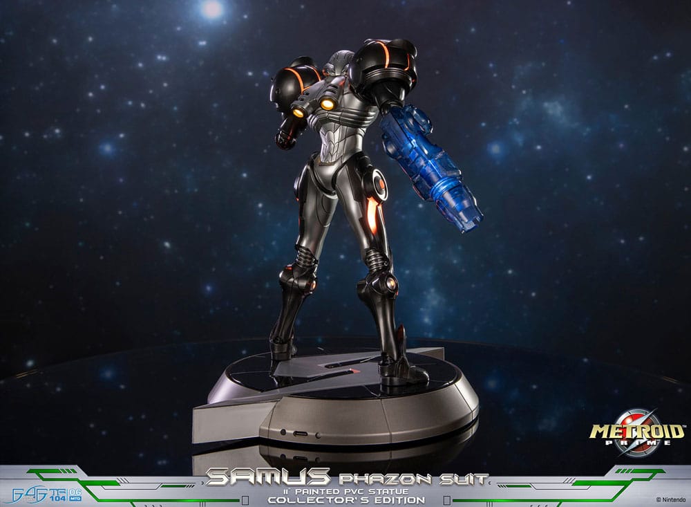 Metroid Prime PVC Statue Samus Phazon Suit Collector's Edition 28 cm