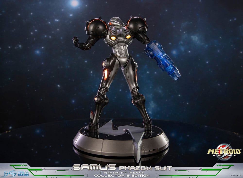Metroid Prime PVC Statue Samus Phazon Suit Collector's Edition 28 cm