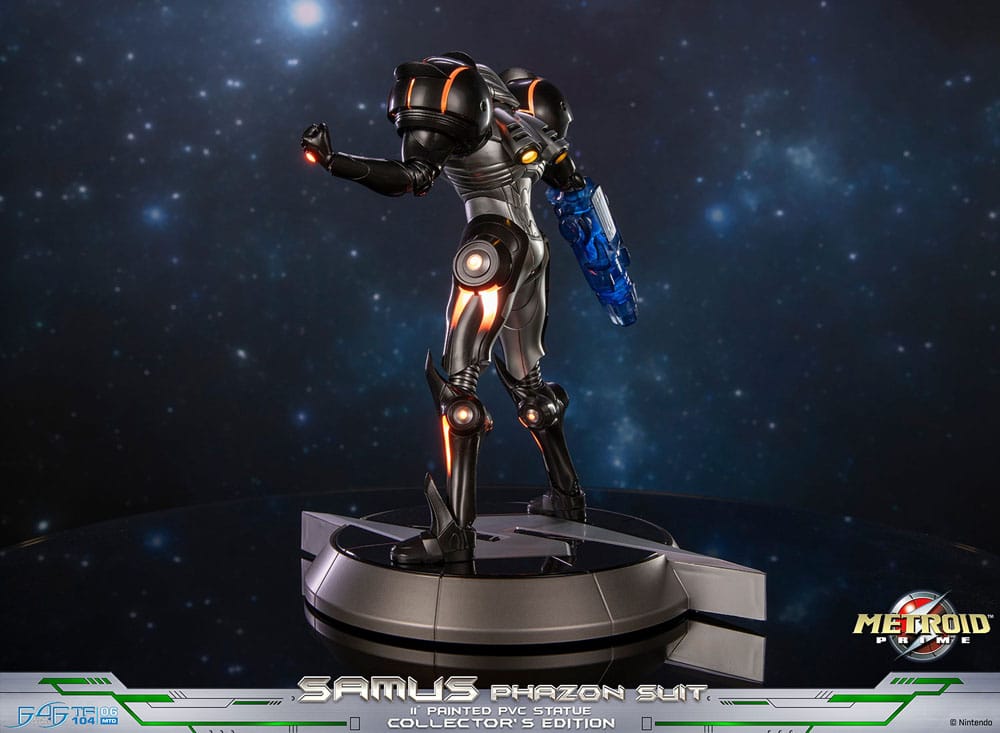 Metroid Prime PVC Statue Samus Phazon Suit Collector's Edition 28 cm