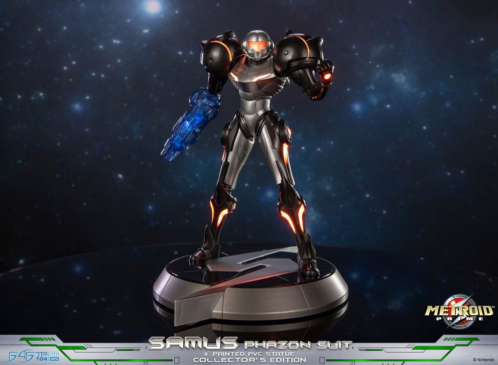 Metroid Prime PVC Statue Samus Phazon Suit Collector's Edition 28 cm