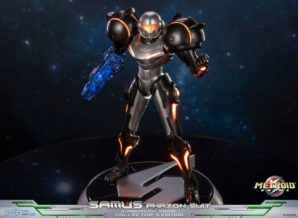 Metroid Prime PVC Statue Samus Phazon Suit Collector's Edition 28 cm