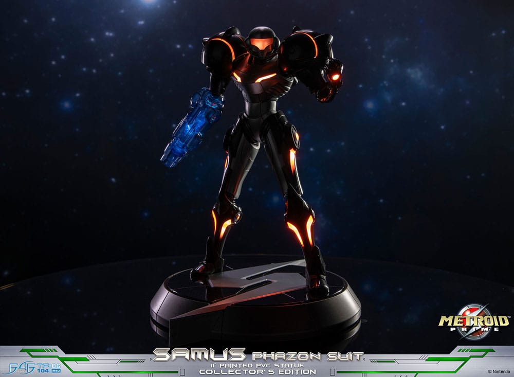 Metroid Prime PVC Statue Samus Phazon Suit Collector's Edition 28 cm