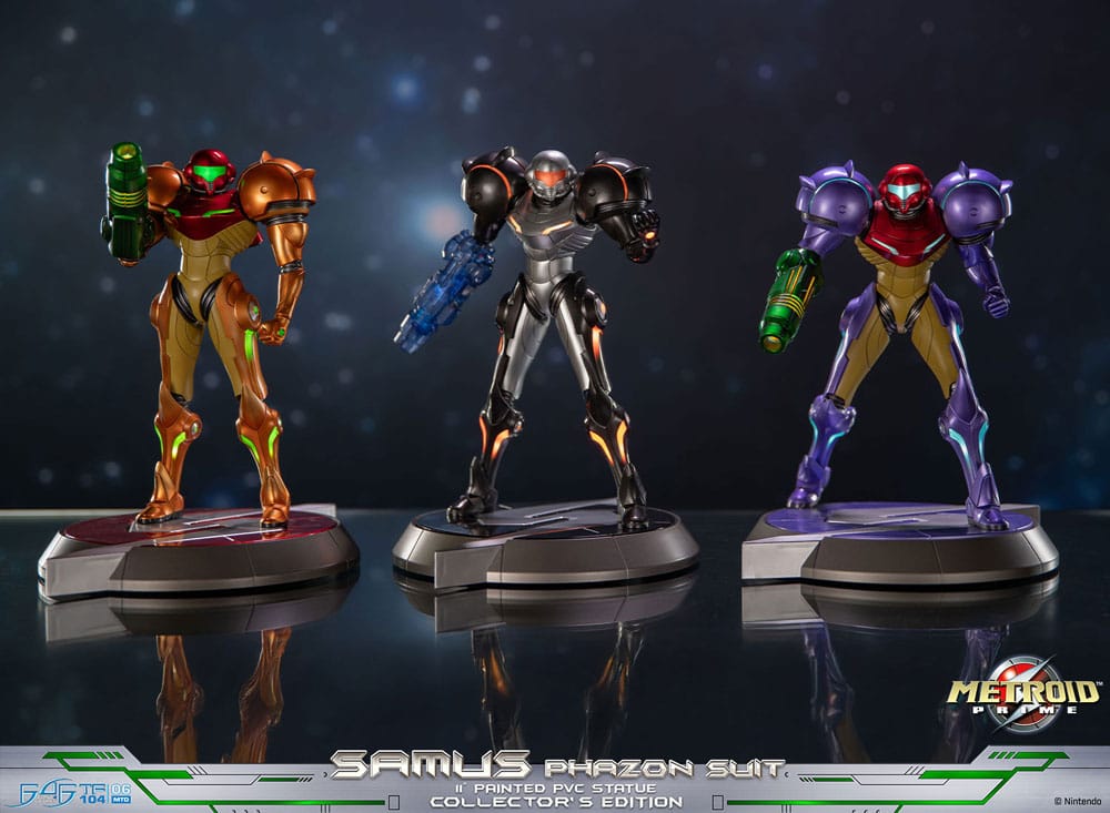 Metroid Prime PVC Statue Samus Phazon Suit Collector's Edition 28 cm