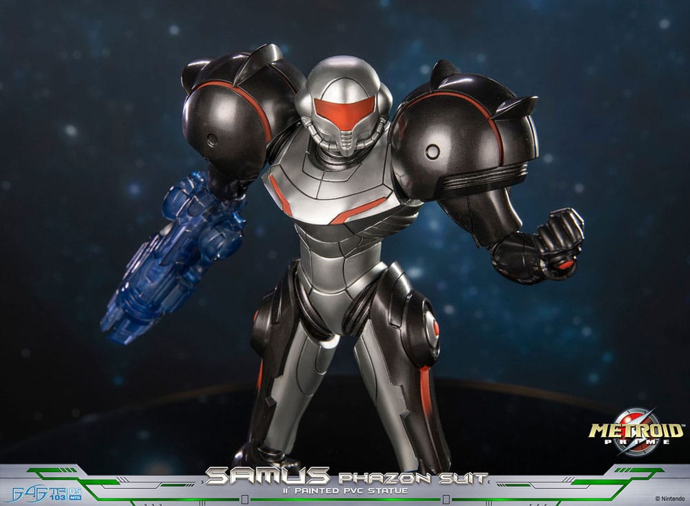 Metroid Prime PVC Statue Samus Phazon Suit Standard Edition 28 cm