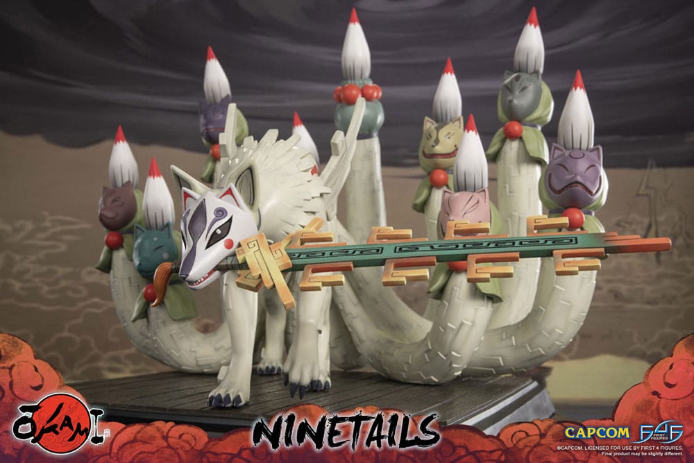 Okami Statue Ninetails 51 cm