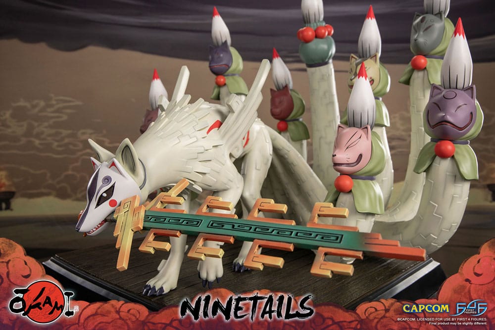 Okami Statue Ninetails 51 cm