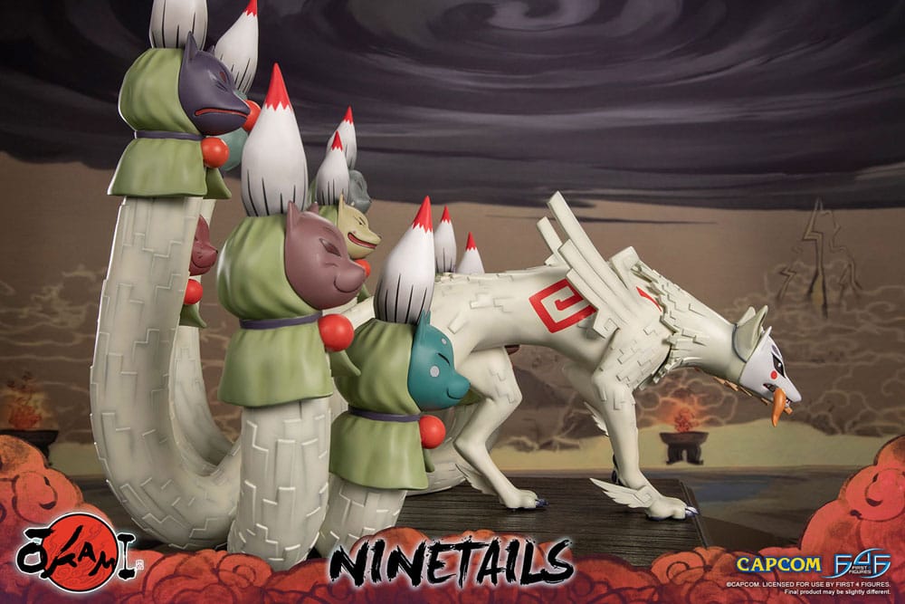 Okami Statue Ninetails 51 cm