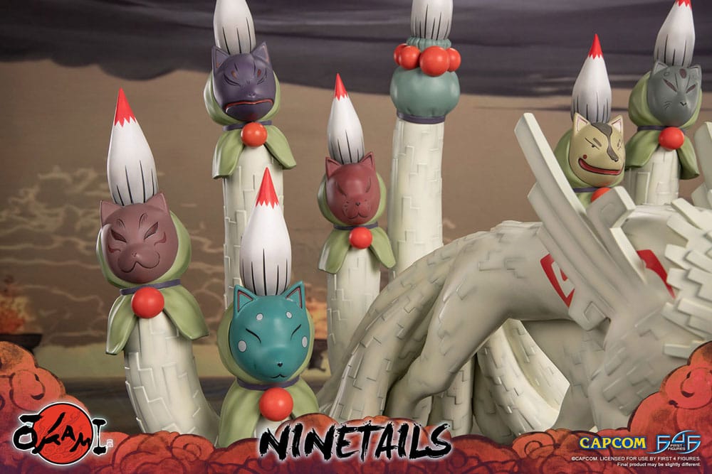Okami Statue Ninetails 51 cm
