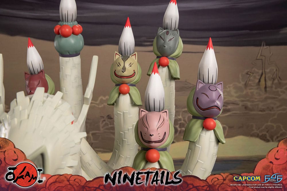 Okami Statue Ninetails 51 cm
