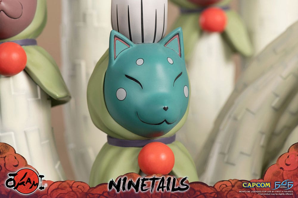 Okami Statue Ninetails 51 cm