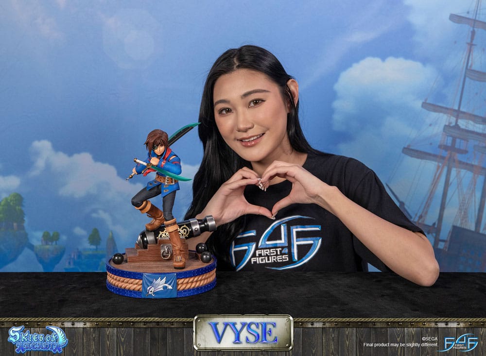 Skies of Arcadia Statue Vyse Standard Edition 31 cm