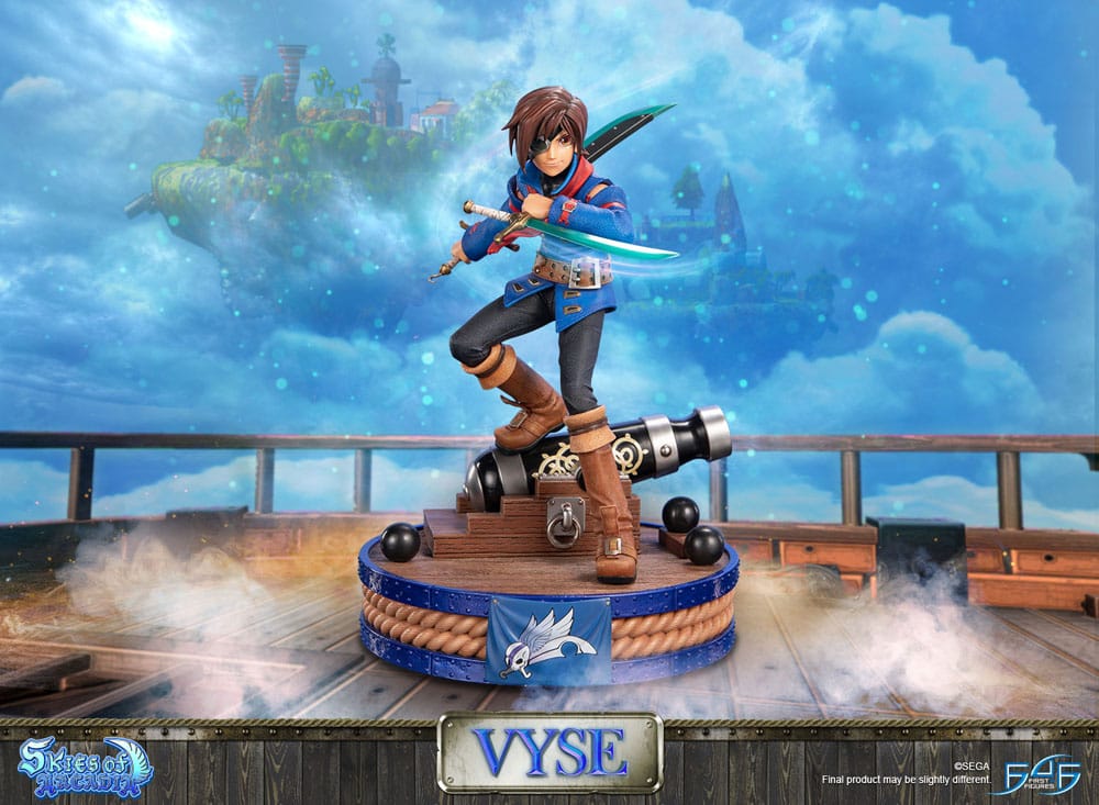 Skies of Arcadia Statue Vyse Standard Edition 31 cm