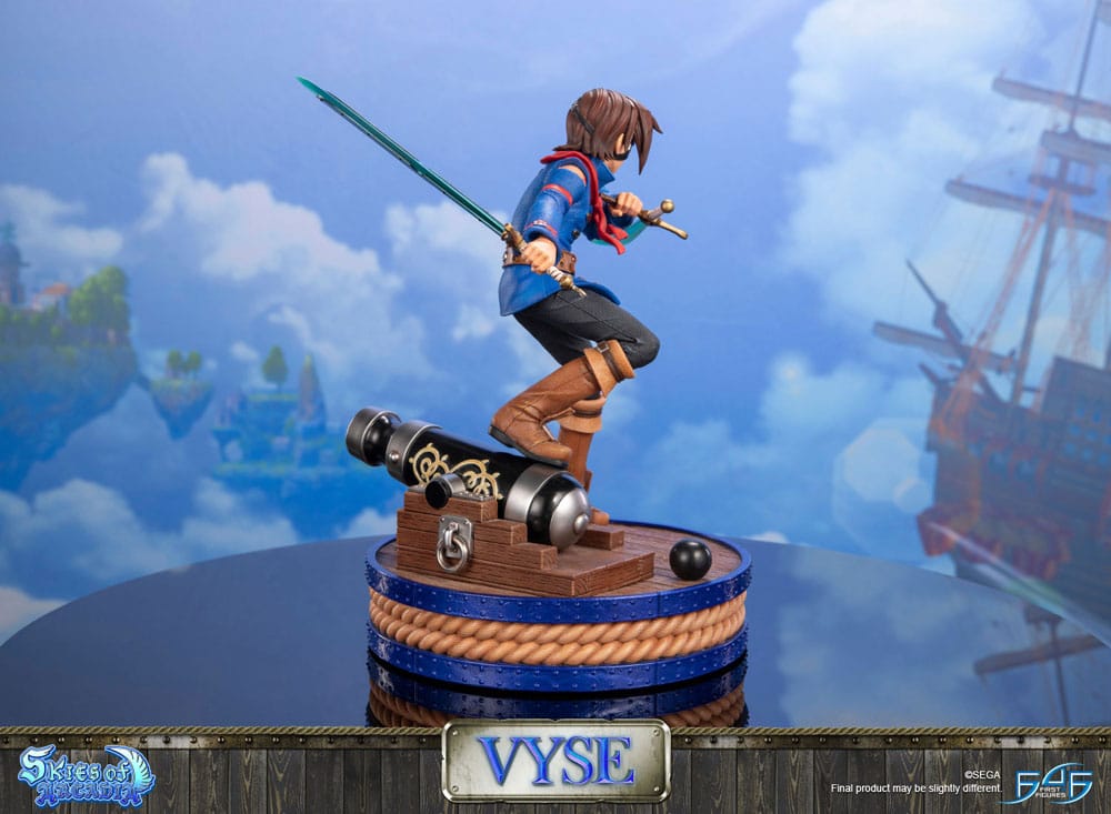 Skies of Arcadia Statue Vyse Standard Edition 31 cm