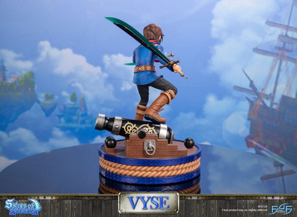 Skies of Arcadia Statue Vyse Standard Edition 31 cm