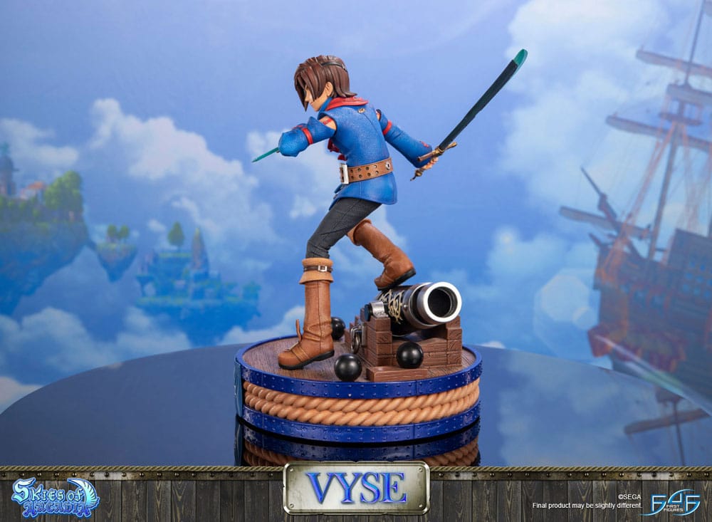 Skies of Arcadia Statue Vyse Standard Edition 31 cm