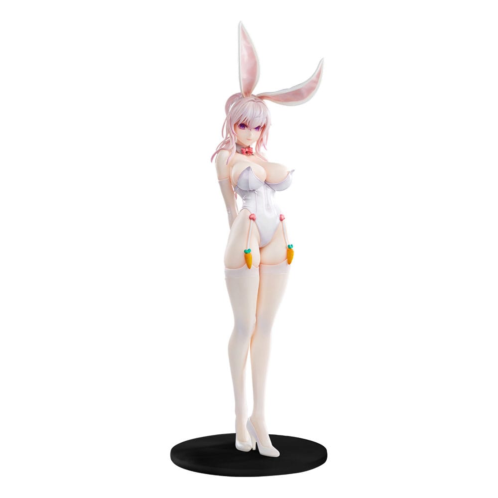 Statua in PVC originale 1/6 Bunny Girls Bianca 34 cm