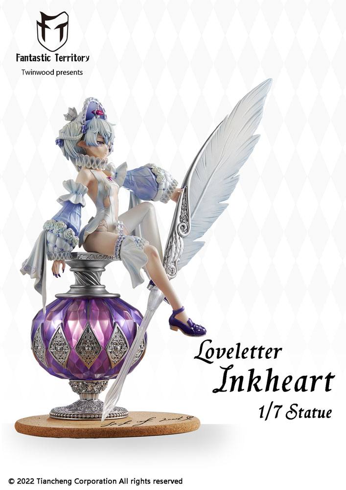 Statua Bungaku Shoujo in PVC Cuore d'inchiostro 33 cm