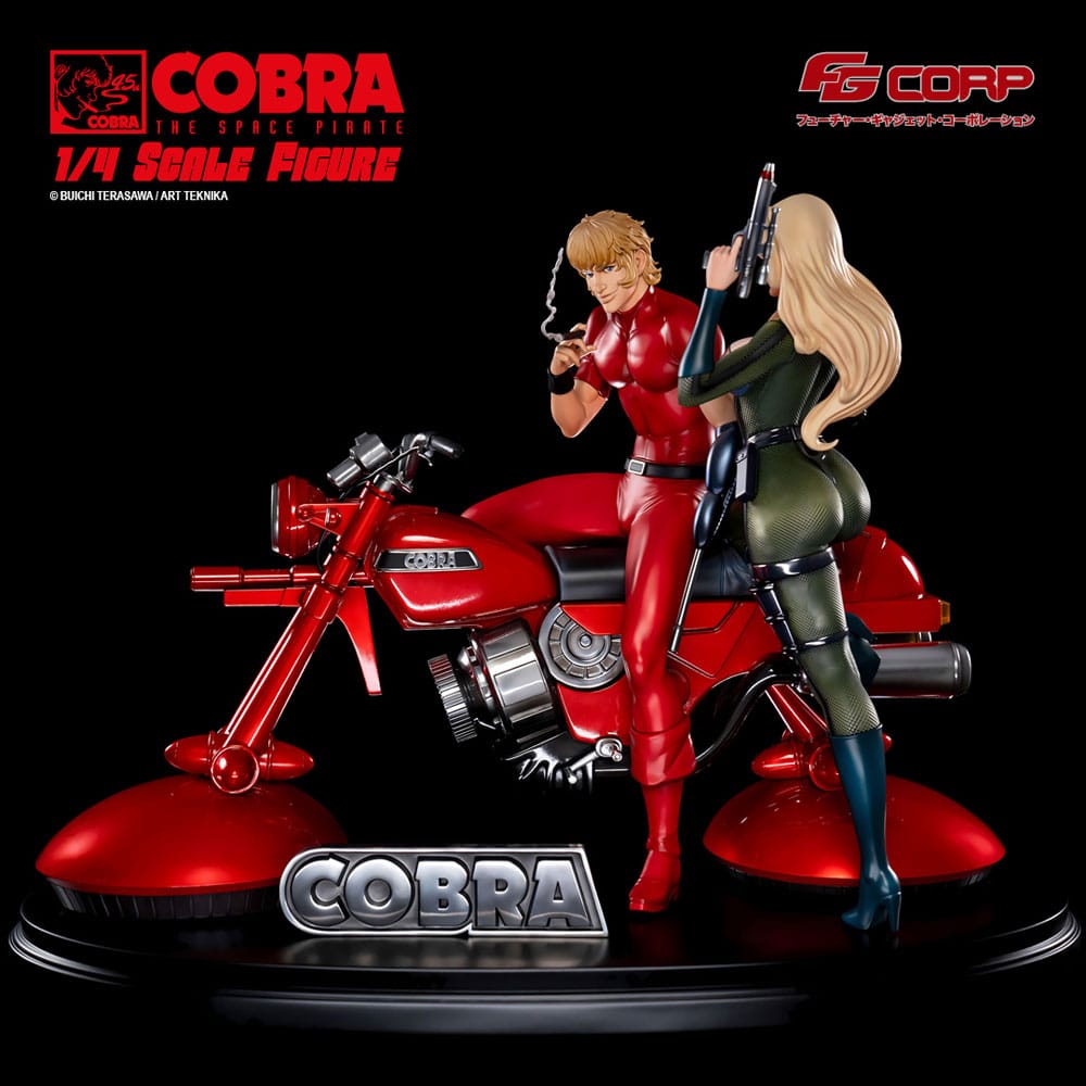 Space Pirate Cobra Statue 1/4 Cobra & Jane Royal (Spacesuit Ver.) 47 cm