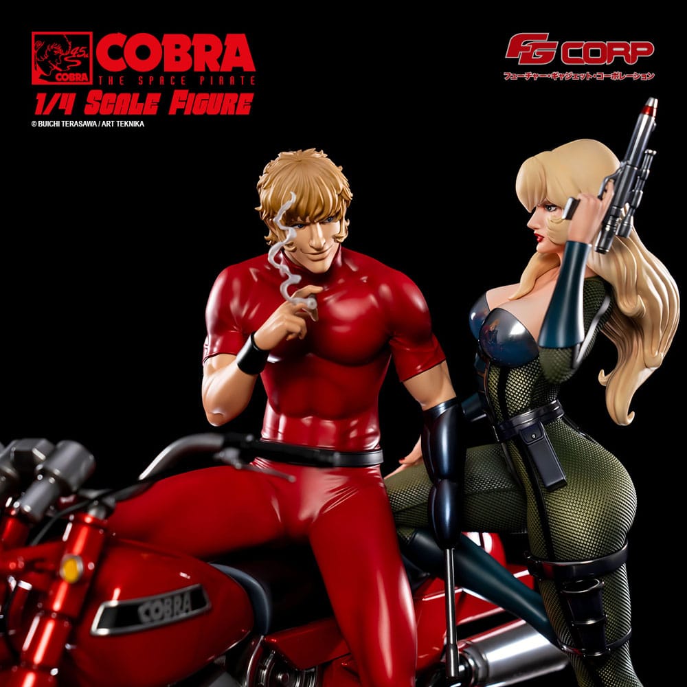 Space Pirate Cobra Statue 1/4 Cobra & Jane Royal (Spacesuit Ver.) 47 cm