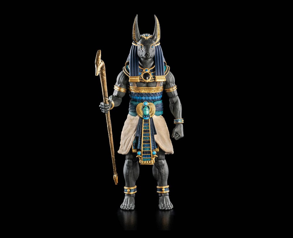 Obscura Figure Actionfigur Anubis Nero e Blu