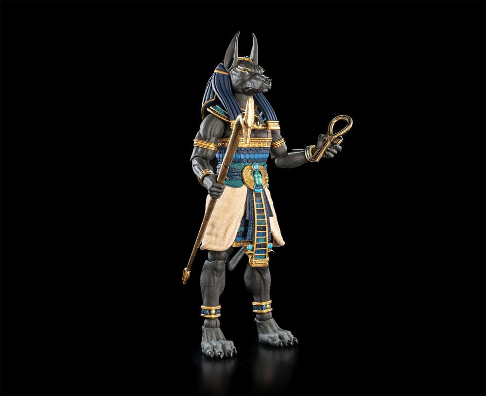 Obscura Figure Actionfigur Anubis Nero e Blu