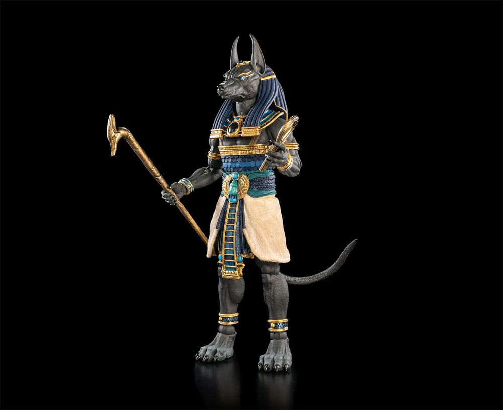 Obscura Figure Actionfigur Anubis Nero e Blu