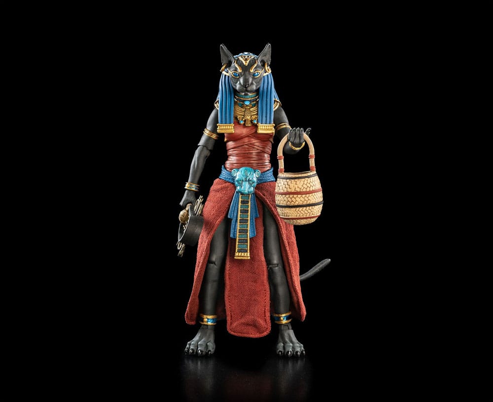 Obscura Figure Actionfigur Bastet Black &amp; Red