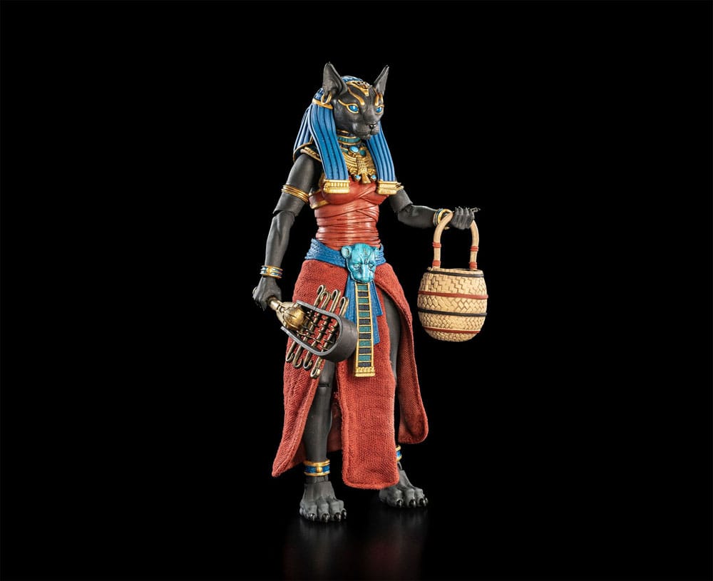 Obscura Figure Actionfigur Bastet Black &amp; Red