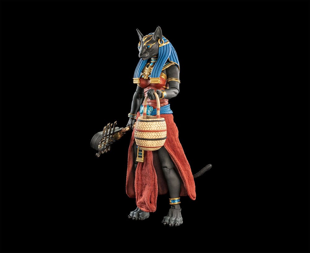 Obscura Figure Actionfigur Bastet Black &amp; Red