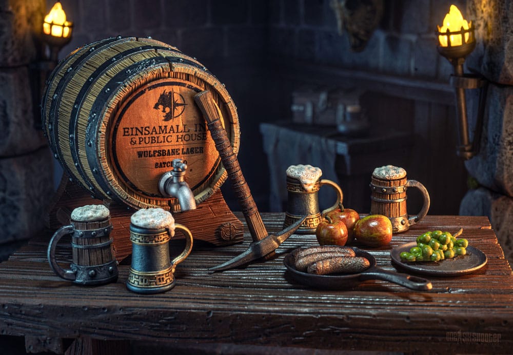 Mythic Legions Horror of Einsamall Action Figure Accessory Einsamall Inn &amp; Public House Accessory Set