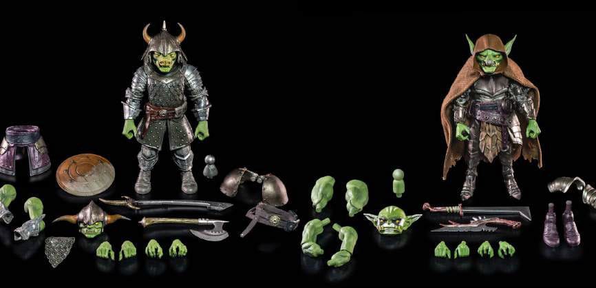 Mythic Legions: Ashes of Agbendor Action Figures 2-Pack Maligancy of Gobhollow