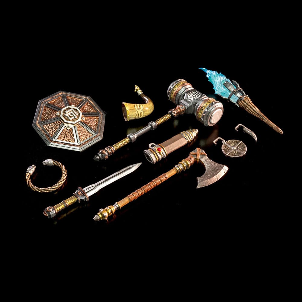 Mythic Legions: Rising Sons Action Figure Accessories Dwarven Weapons