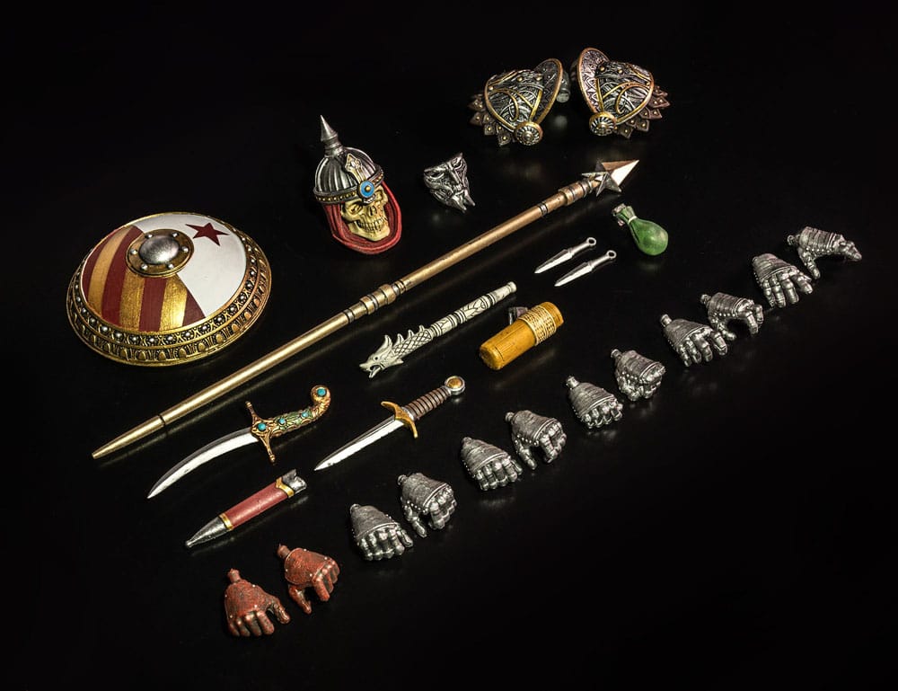 Mythic Legions: Rising Sons Actionfigure Skapular the Cryptbreaker Ver. 2 15 centimetri