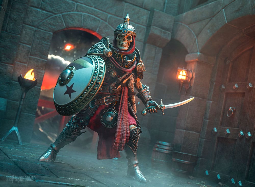 Mythic Legions: Rising Sons Actionfigure Skapular the Cryptbreaker Ver. 2 15 centimetri