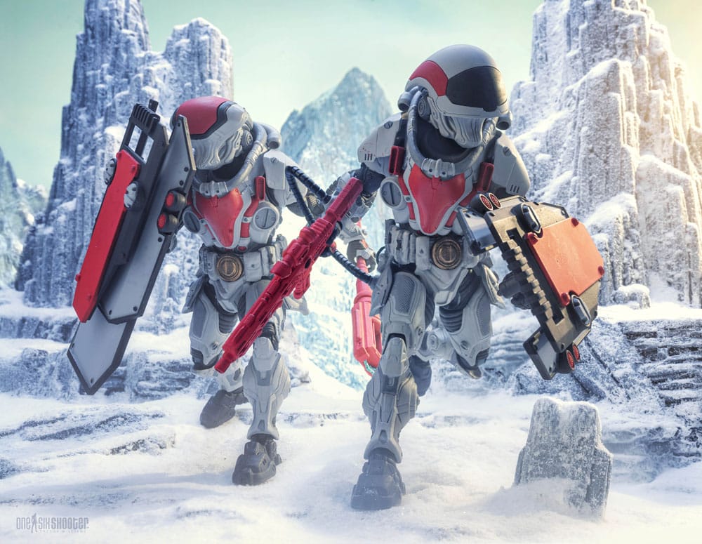 Cosmic Legions: Outpost Zaxxius Actionfigur TU5.CC Phantom Trooper