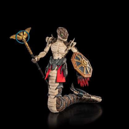 Mythic Legions: Reign of the Beasts Actionfigure Serpenspire Royal Guard Deluxe Edition