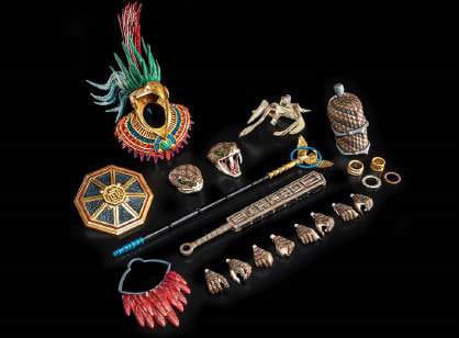 Mythic Legions: Reign of the Beasts Actionfigure Serpenspire Royal Guard Deluxe Edition