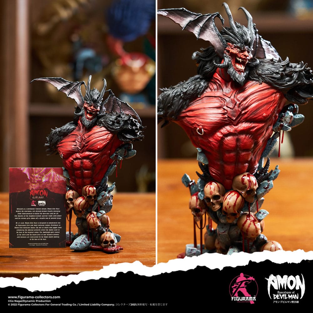 Busto di Devilman Elite 1/4 Amon 31 cm